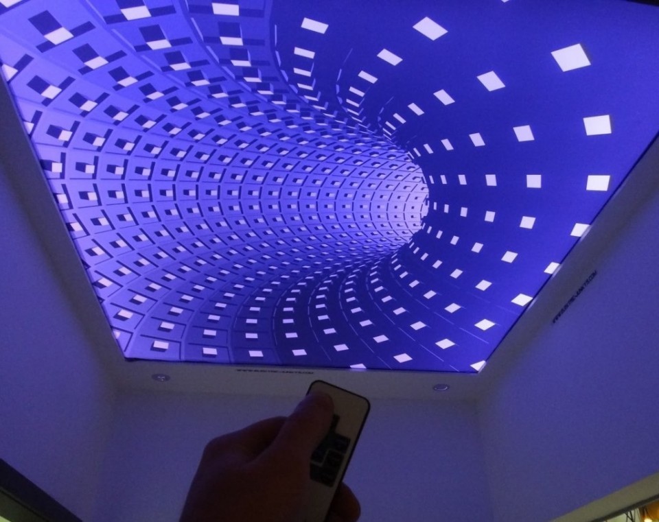 Заказать 3d натяжные потолки в г. Струнино